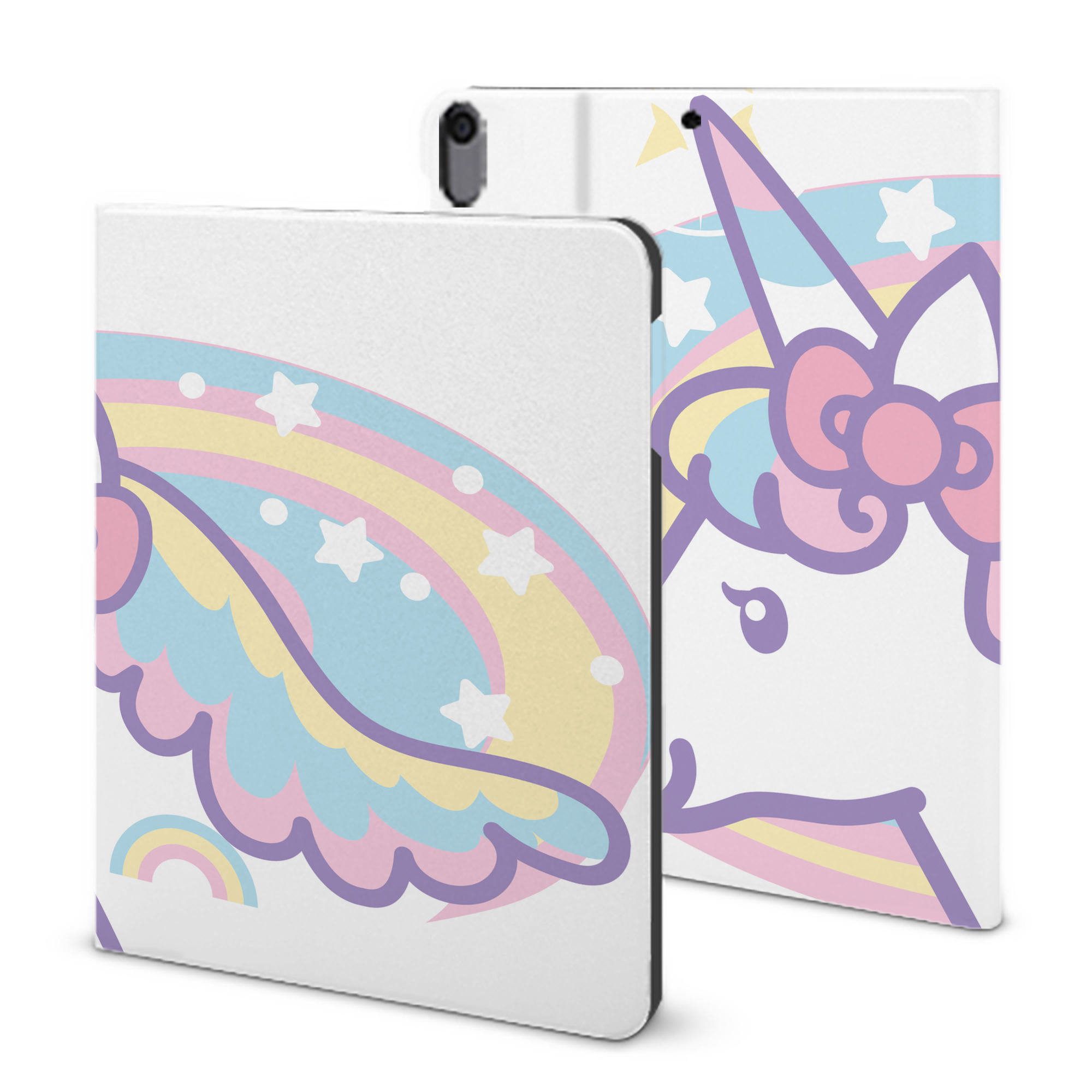 （画像用） Hello Kitty ハローキティ IPad ケース ブック型 PUレザー TPU 耐衝撃 軽量 薄型 ペン収納なし 全面保護 IPad 各モデル対応